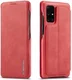 Samsung Galaxy A31 Hoesje Retro Book Case Kunstleer Rood afbeelding 4