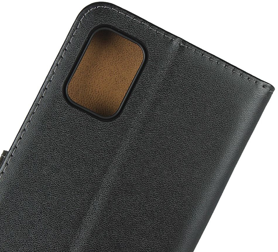 Samsung Galaxy A31 Hoesje Wallet Book Case Echt Leer Zwart afbeelding 12