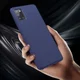 Samsung Galaxy A31 Hoesje Twill Slim Textuur Back Cover Donker Blauw afbeelding 6