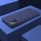 Samsung Galaxy A31 Hoesje Twill Slim Textuur Back Cover Donker Blauw afbeelding 8