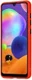 Samsung Galaxy A31 Hoesje Matte Back Cover met Bumper Rood afbeelding 7