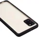 Samsung Galaxy A31 Hoesje Matte Back Cover met Bumper Zwart afbeelding 5