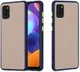 Samsung Galaxy A31 Hoesje Matte Back Cover met Bumper Blauw afbeelding 4