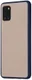 Samsung Galaxy A31 Hoesje Matte Back Cover met Bumper Blauw afbeelding 1