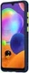 Samsung Galaxy A31 Hoesje Matte Back Cover met Bumper Blauw afbeelding 7