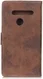 LG V60 ThinQ Retro Portemonnee Hoesje Bruin afbeelding 4