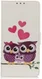 LG V60 ThinQ Book Case Hoesje Wallet met Print Loving Owls afbeelding 3