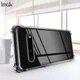 IMAK LG V60 ThinQ Hoesje Flexibel TPU met Screenprotector Transparant afbeelding 5