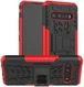 Robuust Hybride LG V60 ThinQ Hoesje Rood afbeelding 1