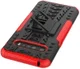 Robuust Hybride LG V60 ThinQ Hoesje Rood afbeelding 2