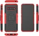 Robuust Hybride LG V60 ThinQ Hoesje Rood afbeelding 5