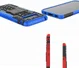 Robuust Hybride LG V60 ThinQ Hoesje Blauw afbeelding 5