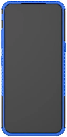 Robuust Hybride LG V60 ThinQ Hoesje Blauw afbeelding 7
