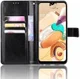 LG V60 ThinQ Crazy Horse Leren Portemonnee Hoesje Zwart afbeelding 6