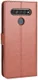 LG V60 ThinQ Crazy Horse Leren Portemonnee Hoesje Bruin afbeelding 7
