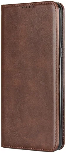 LG V60 ThinQ Portemonnee Stand Hoesje Coffee afbeelding 2