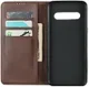 LG V60 ThinQ Portemonnee Stand Hoesje Coffee afbeelding 4
