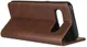 LG V60 ThinQ Portemonnee Stand Hoesje Coffee afbeelding 5
