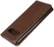 LG V60 ThinQ Portemonnee Stand Hoesje Coffee afbeelding 6