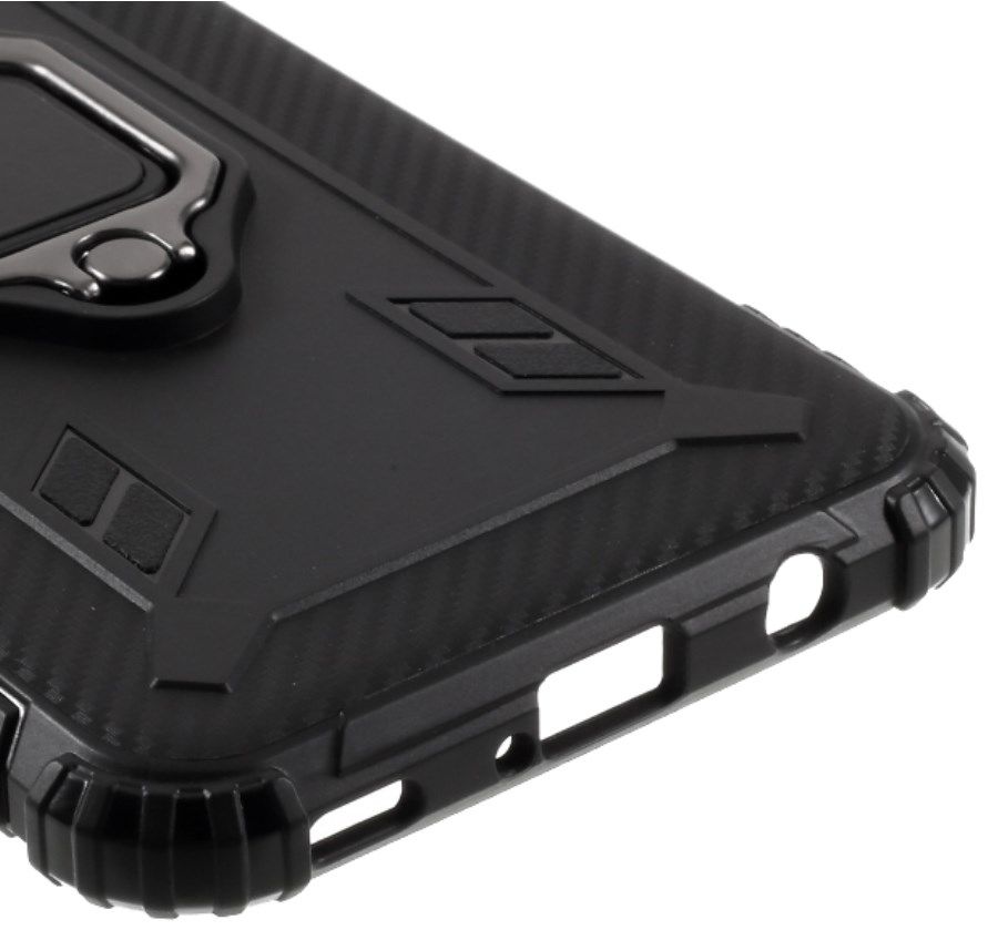 LG V60 ThinQ Kickstand Back Cover Zwart afbeelding 14