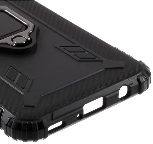 LG V60 ThinQ Kickstand Back Cover Zwart afbeelding 14