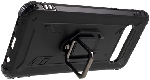 LG V60 ThinQ Kickstand Back Cover Zwart afbeelding 16