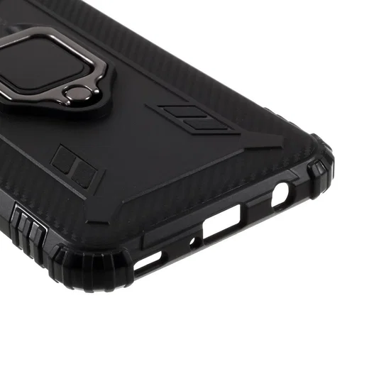 LG V60 ThinQ Kickstand Back Cover Zwart afbeelding 6