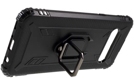 LG V60 ThinQ Kickstand Back Cover Zwart afbeelding 8