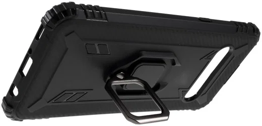 LG V60 ThinQ Kickstand Back Cover Zwart afbeelding 9