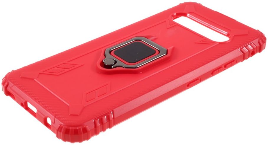 LG V60 ThinQ Kickstand Back Cover Rood afbeelding 4