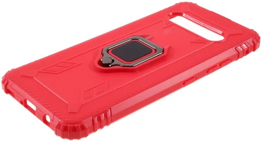 LG V60 ThinQ Kickstand Back Cover Rood afbeelding 4
