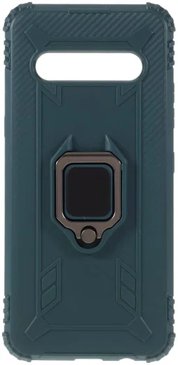 LG V60 ThinQ Kickstand Back Cover Groen afbeelding 1