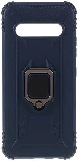 LG V60 ThinQ Kickstand Back Cover Blauw afbeelding 1