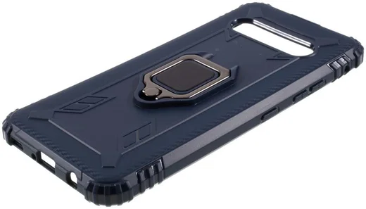 LG V60 ThinQ Kickstand Back Cover Blauw afbeelding 4
