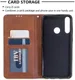 Huawei Y6p Geometrich Portemonnee Hoesje Coffee afbeelding 7