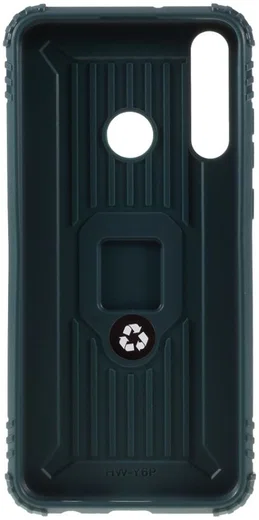 Huawei Y6p Kickstand Back Cover Groen afbeelding 3