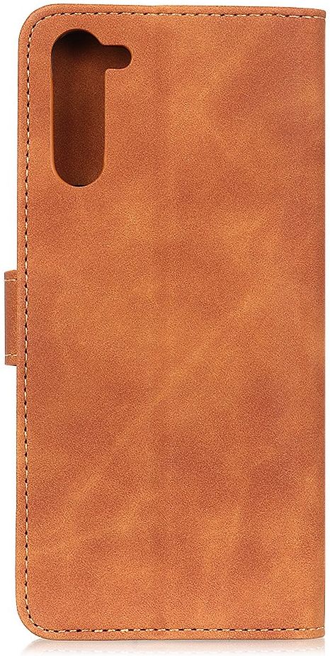 Motorola Edge vintage Portemonnee Hoesje Bruin afbeelding 4