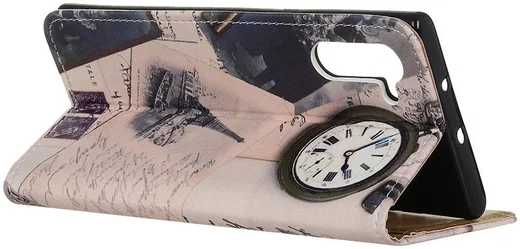 Motorola Edge Portemonnee Hoesje Eiffeltoren Print afbeelding 3