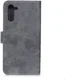 Motorola Edge Retro Portemonnee Hoesje Grijs afbeelding 5