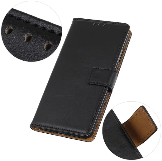 Motorola Edge Portemonnee Hoesje Zwart afbeelding 11