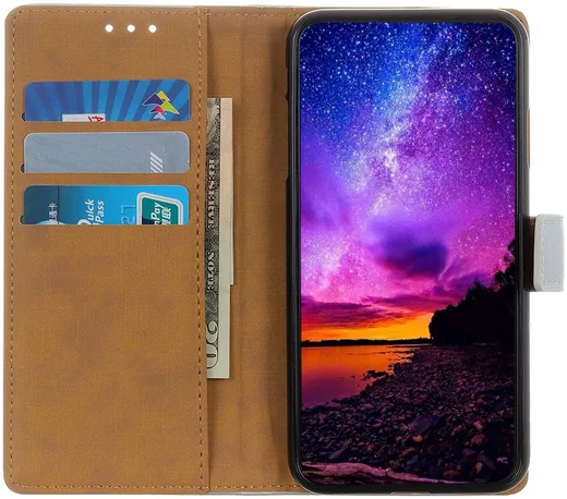 Motorola Edge Portemonnee Hoesje Zwart afbeelding 9