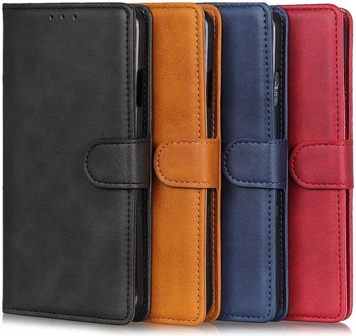 Motorola Edge Mat Portemonnee Hoesje Zwart afbeelding 5
