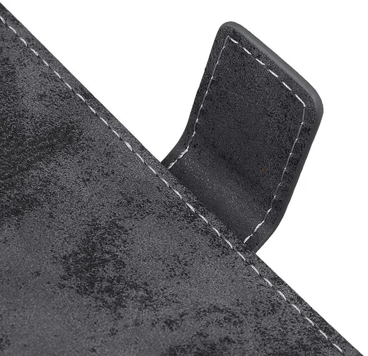 Xiaomi Poco F2 Pro Retro stijl Portemonnee Hoesje Grijs afbeelding 10
