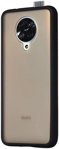 Xiaomi Poco F2 Pro Hoesje met Bumper Zwart afbeelding 2