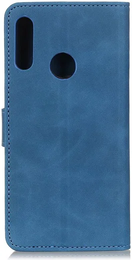 KHAZNEH Alcatel 1SE (2020) Hoesje Retro Wallet Book Case Blauw afbeelding 7