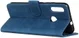 KHAZNEH Alcatel 1SE (2020) Hoesje Retro Wallet Book Case Blauw afbeelding 6
