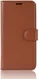 Oppo A91 Litchi Skin Leren Portemonnee Hoesje Bruin afbeelding 2