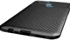 Oppo A12 Hoesje Geborsteld Carbon Flexibele Back Cover Zwart afbeelding 3