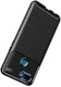 Oppo A12 Hoesje Geborsteld Carbon Flexibele Back Cover Zwart afbeelding 6