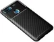 Oppo A12 Hoesje Geborsteld Carbon Flexibele Back Cover Zwart afbeelding 1